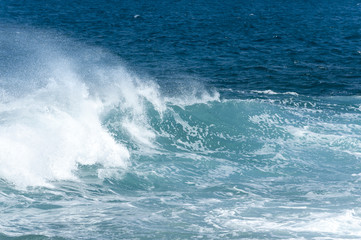 Sardinien, Wellen am Capo Testa