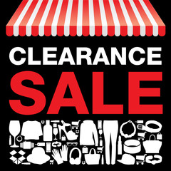 Clearance sale background
