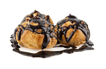 eclairs in a chocolate