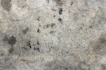 Aged cracked concrete stone plaster wall background and texture