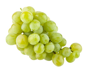ripe juicy cluster of grapes
