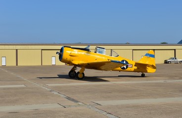 An American training plane from the 1940's.