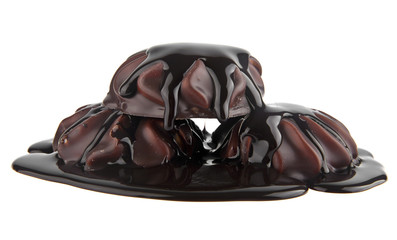 marshmallows in chocolate