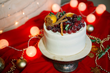 Новогодний торт