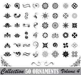 Collection of fifty ornaments