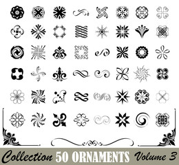 Collection of many ornaments