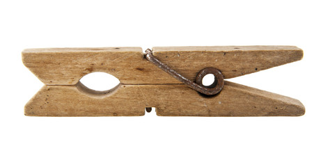 wooden clothespin