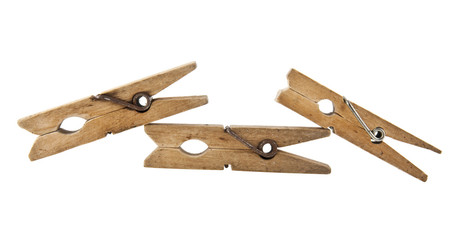 wooden clothespin