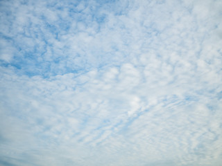 Blue sky and cloud