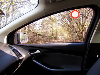 Divieto di accesso al parco