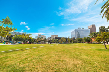 Grand Park in downtown Los Angeles