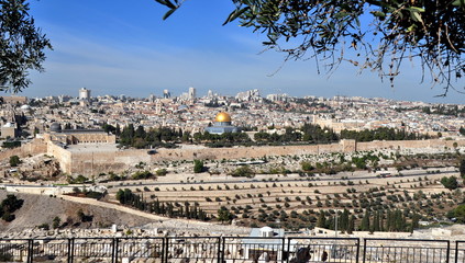 Jerusalem - Blick auf die Heilige Stadt