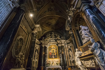 Santa Maria Sopra Minerva church, Rome, Italy © photogolfer