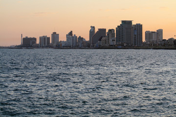 tramonto a giaffa tel aviv israele