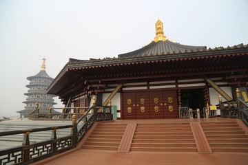 The Tian and Ming temples of the Ancient City of Luoyang 