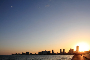 tramonto a giaffa tel aviv israele