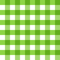 Thanksgiving Day. Green Checkered. Vector Seamless pattern background. A component of the squares without transparency. Square. The concept of a classic tartan fabric pattern.