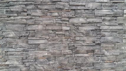 Photo sur Aluminium Pierres Motif de fond de texture de mur en pierre