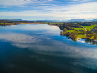 Aerial: Lake 