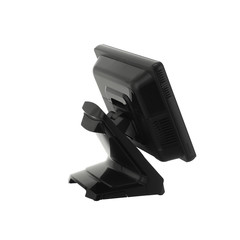Point Of Sale System with Screen Monitor On White Background