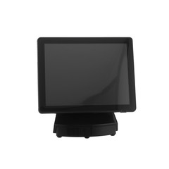 Point Of Sale System with Screen Monitor On White Background