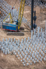 Reinforced concrete piles