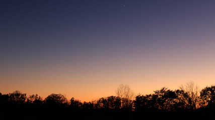 Venus at sunset