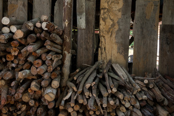 Stack of firewood