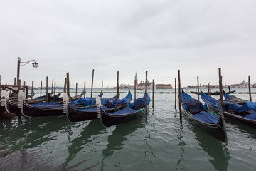 Fototapeta premium Venice Italy spring Venezia city on water Europe