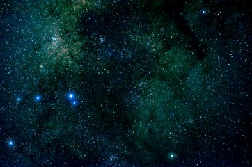 Obraz na płótnie Canvas Stars and galaxy space sky night background, Africa 