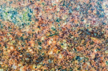 The surface of marble