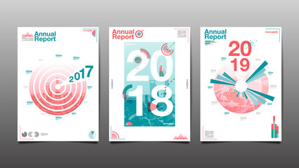 annual report  future, business, template layout