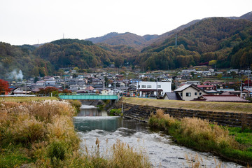 Fototapeta na wymiar Rural Area in Japan