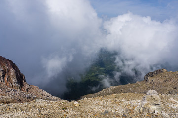Fototapeta na wymiar Egon volcano, Flores island, Indonesia
