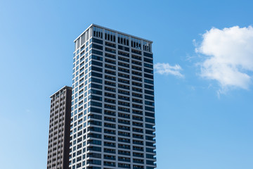 Fototapeta premium 大阪市のタワーマンション