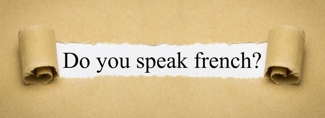 Do you speak French?