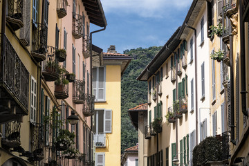 Como (Lombardy, Italy): old buildings