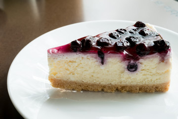 Blueberry cheese pie cake 