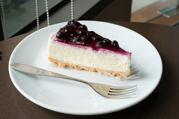 Blueberry cheese pie cake 