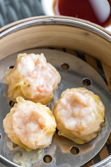 Chinese dim sum Shumai