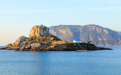 Kos, Agios Stefanos, Kefalos Beach, Greece. - obrazy, fototapety, plakaty