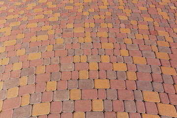 Stone paving texture