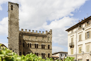 Fototapeta na wymiar Historic buildings Ascoli Piceno