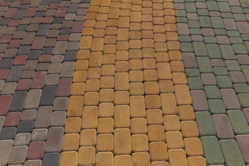 Stone paving texture