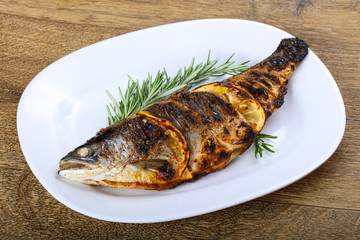 grilled trout