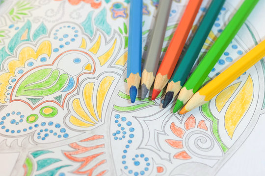 Adult coloring antistress