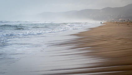 Obraz premium Playa de Castelldefels