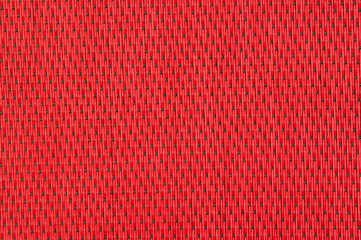 Red wicker plastic background