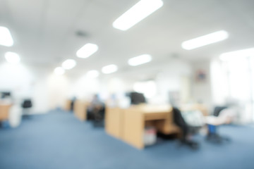 Blur background of modern office, business concept