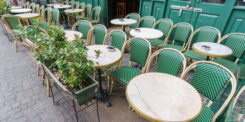 Typical Paris Cafe